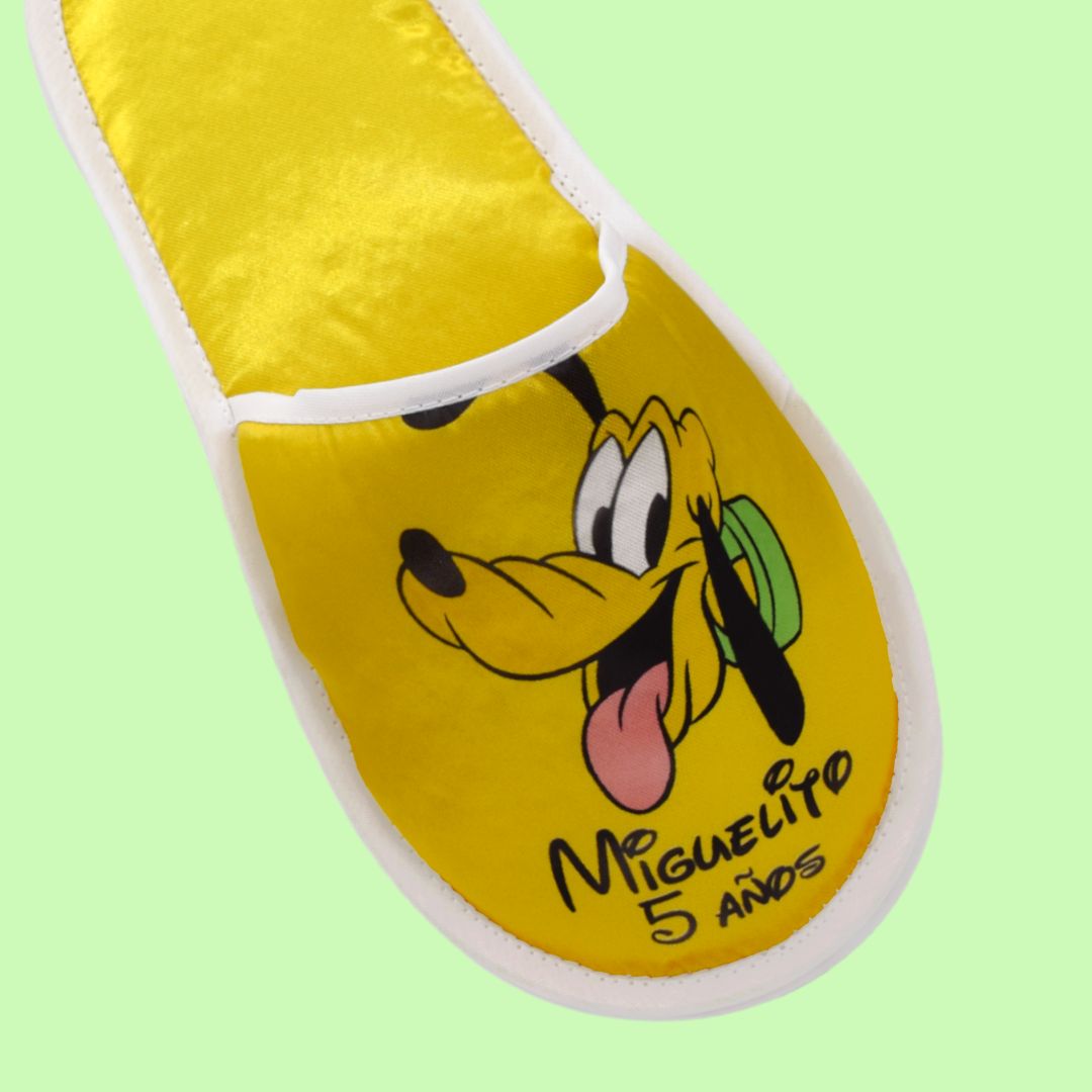 Pantuflas infantil Pluto