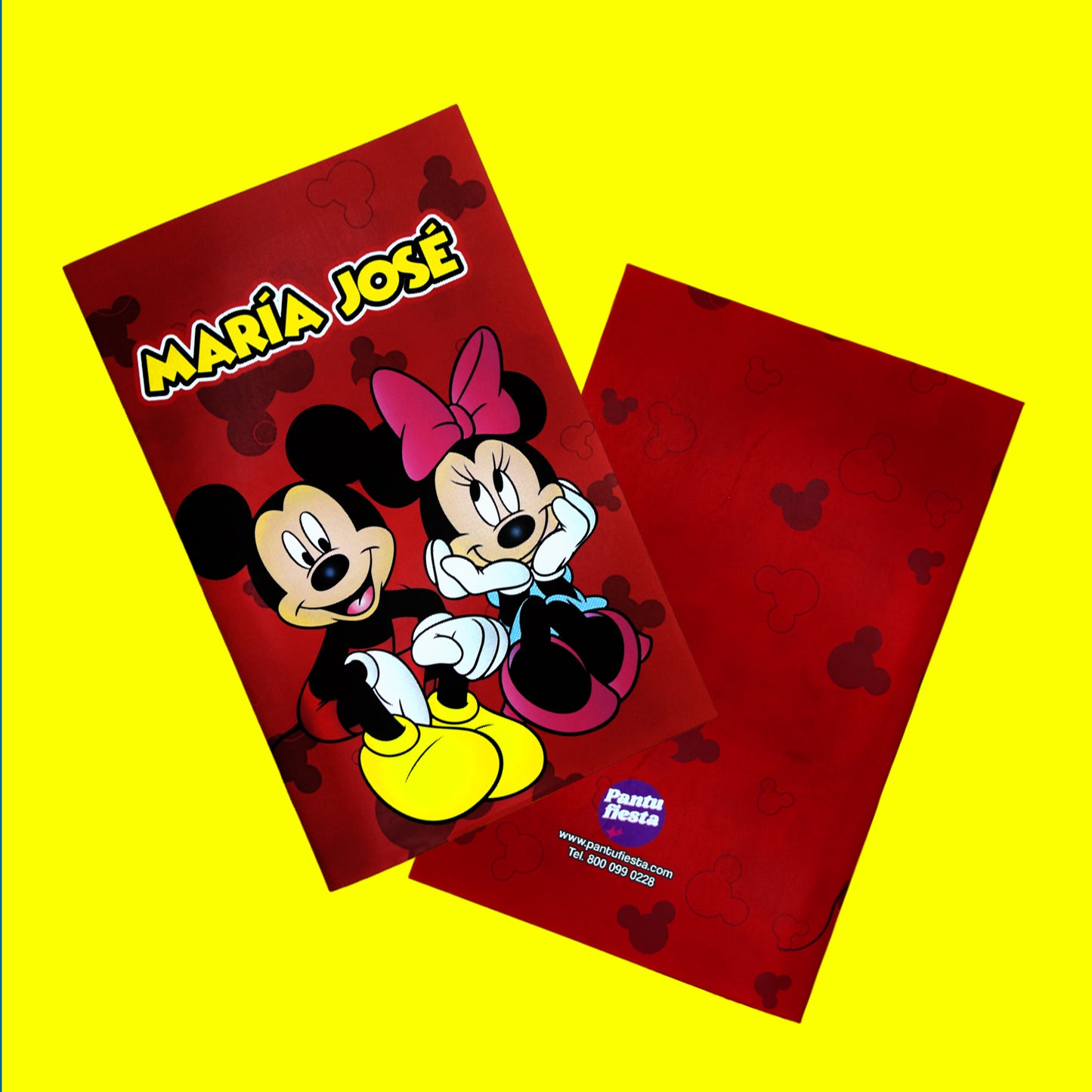 Libro para colorear Minnie & Mickey