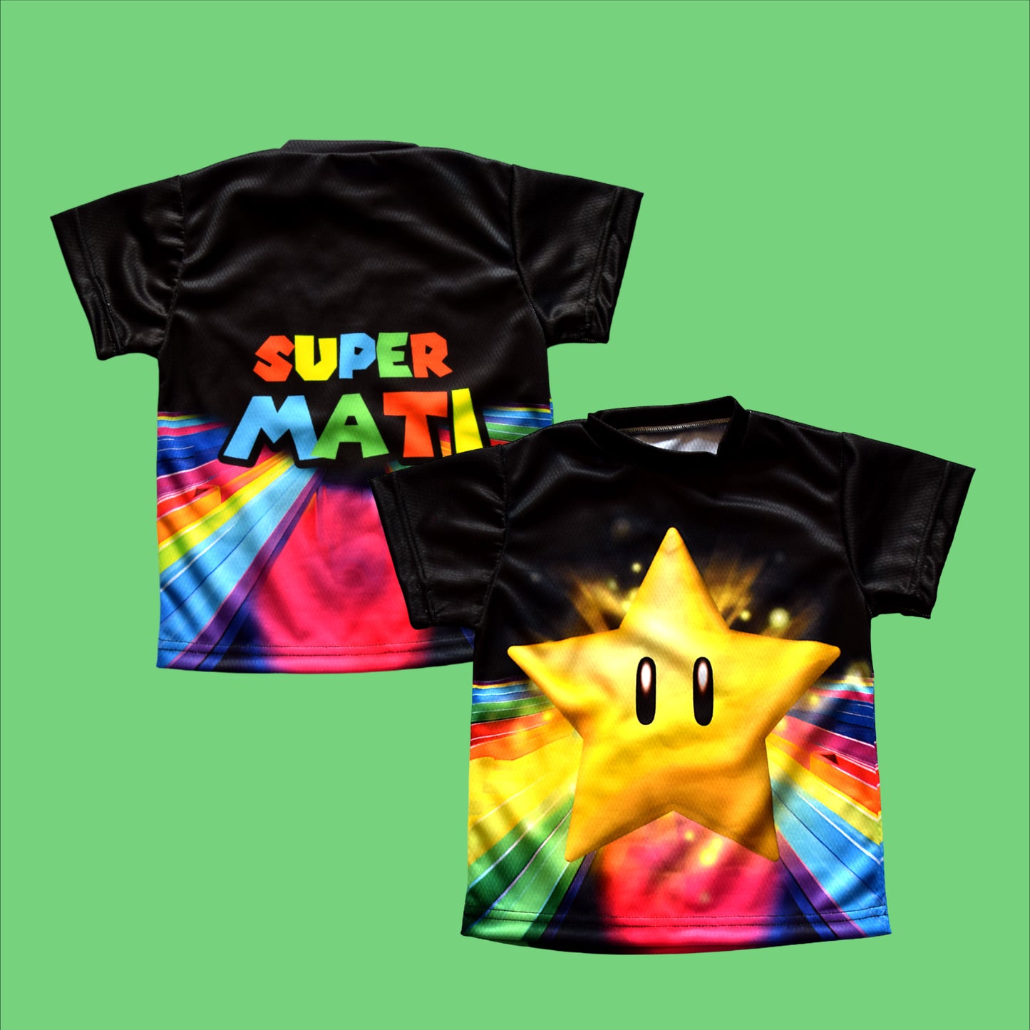 Playera Mario Bros Estrella