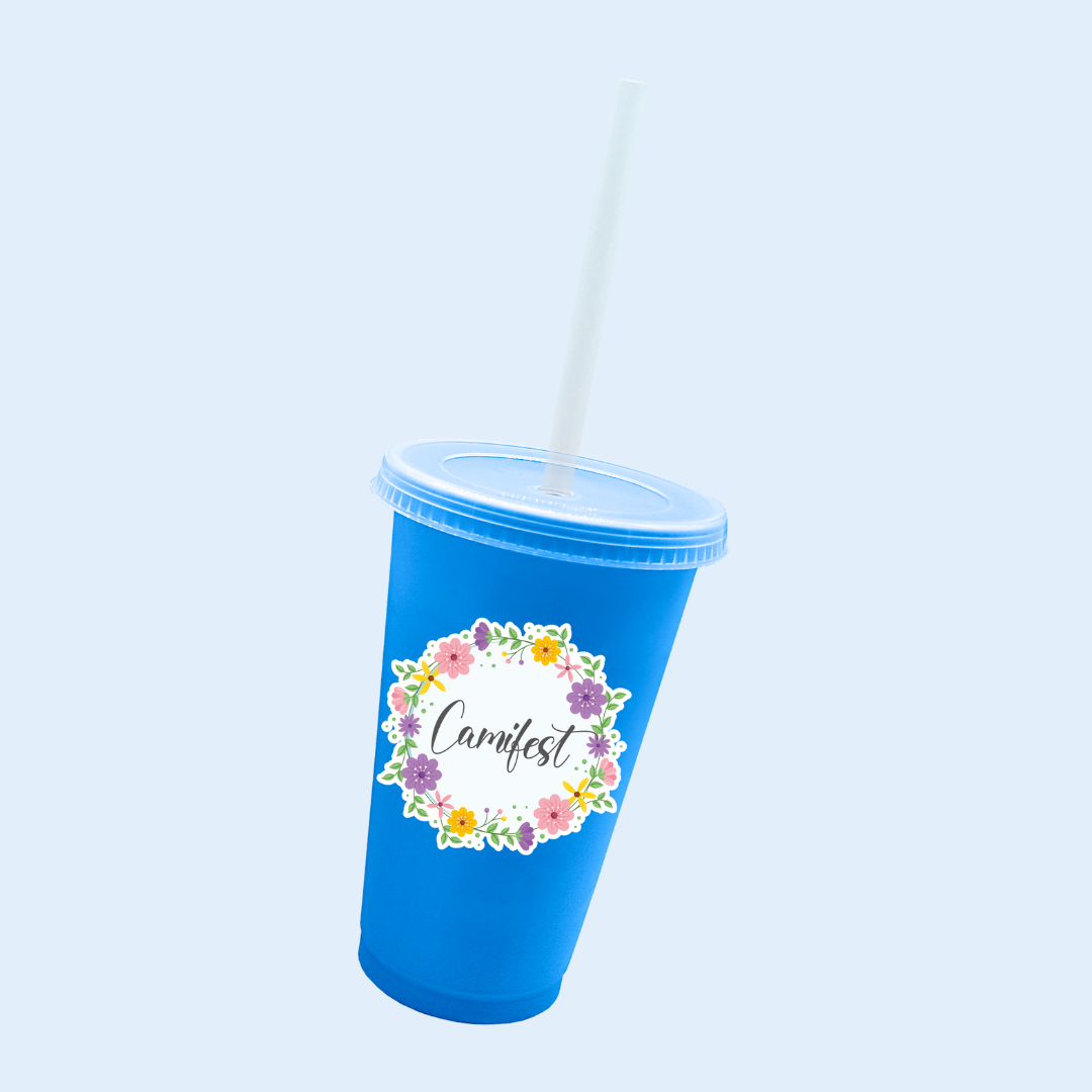 Vaso bachelor azul cielo