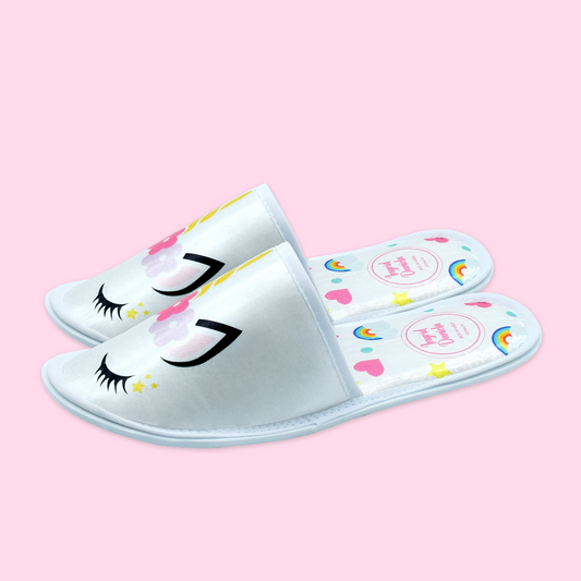 Pantuflas Infantil unicornio