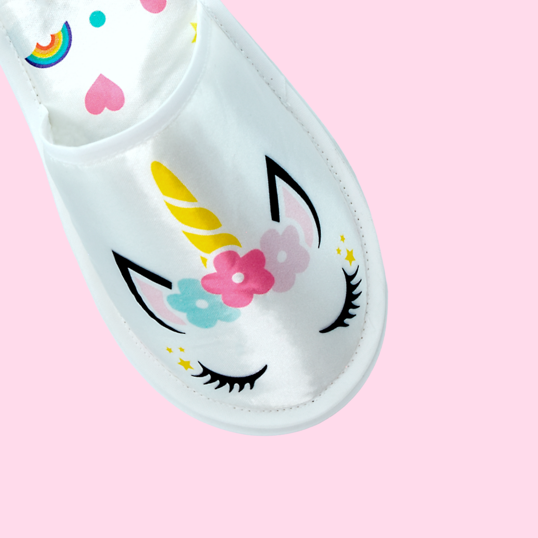 Pantuflas Infantil unicornio