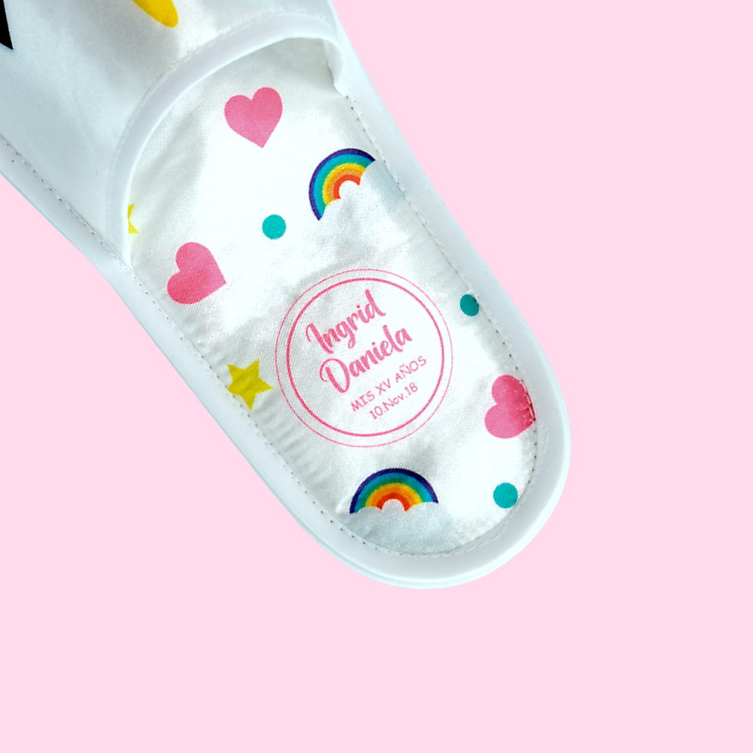 Pantuflas Infantil unicornio