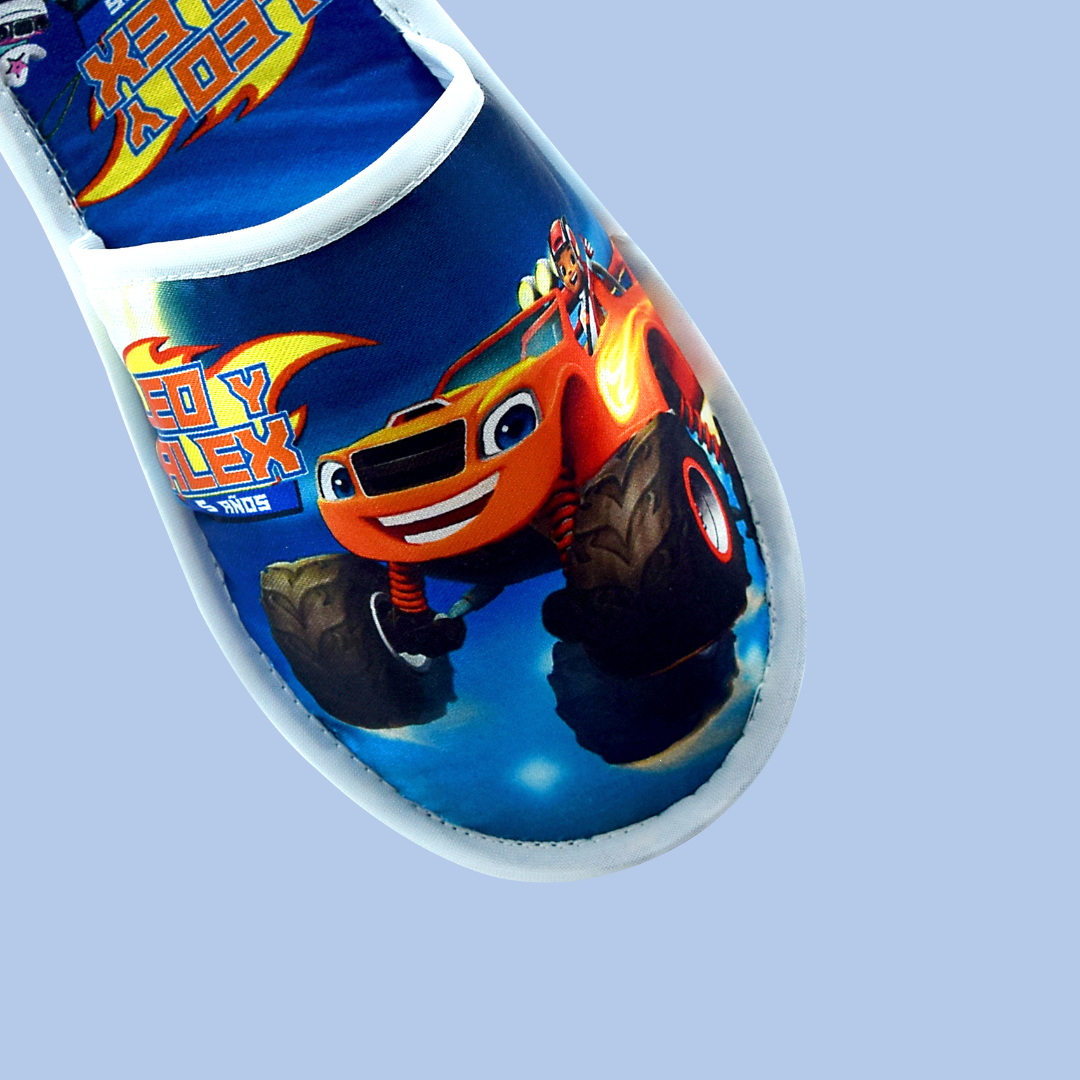 Pantuflas infantil Blaze and Monster Machine