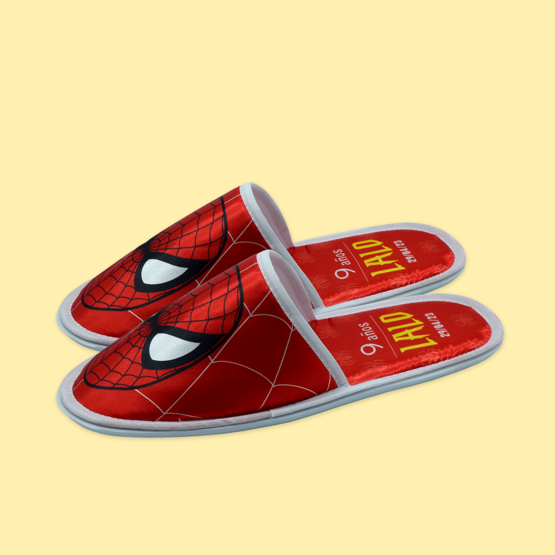 Pantuflas infantil Spiderman