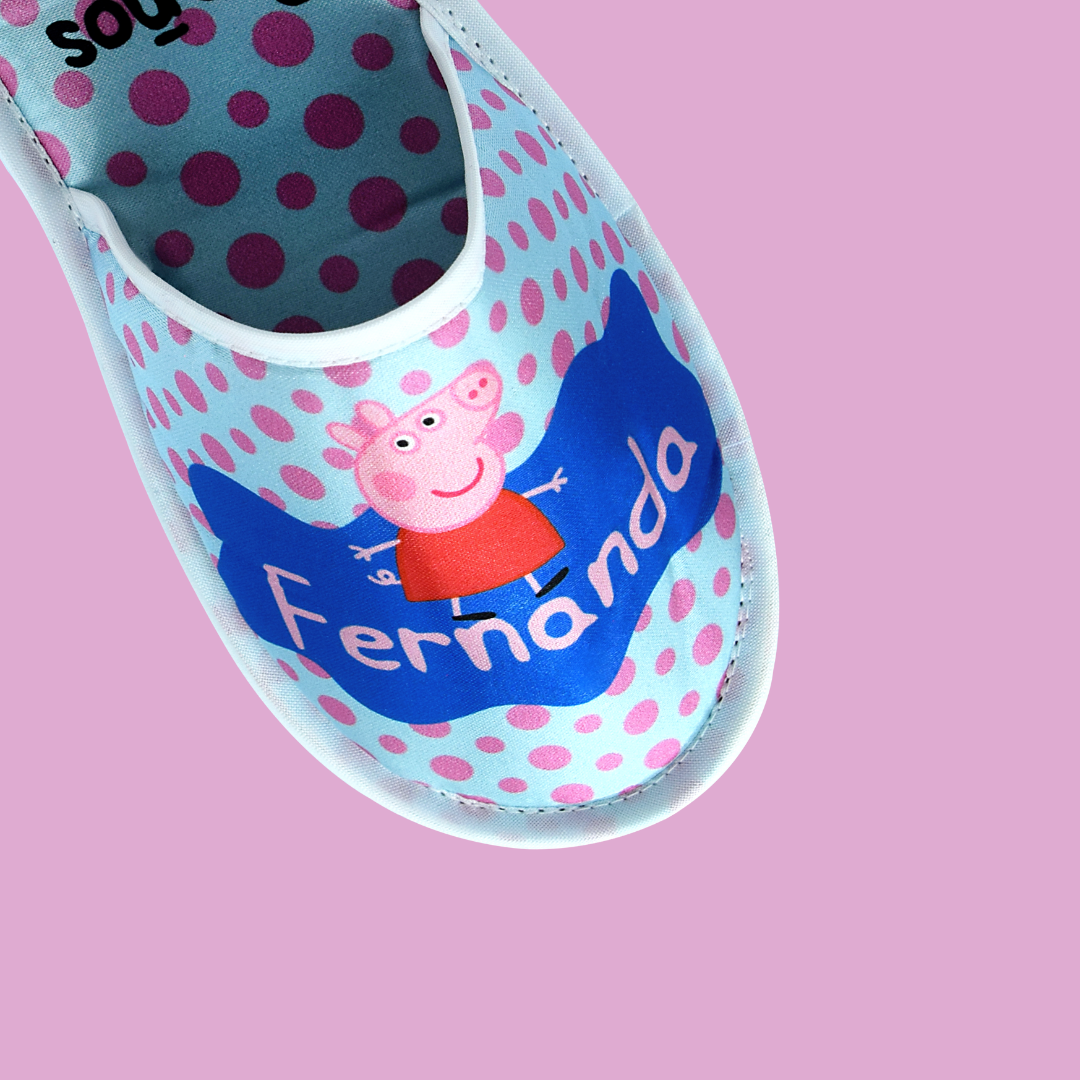 Pantuflas infantil Peppa Pig