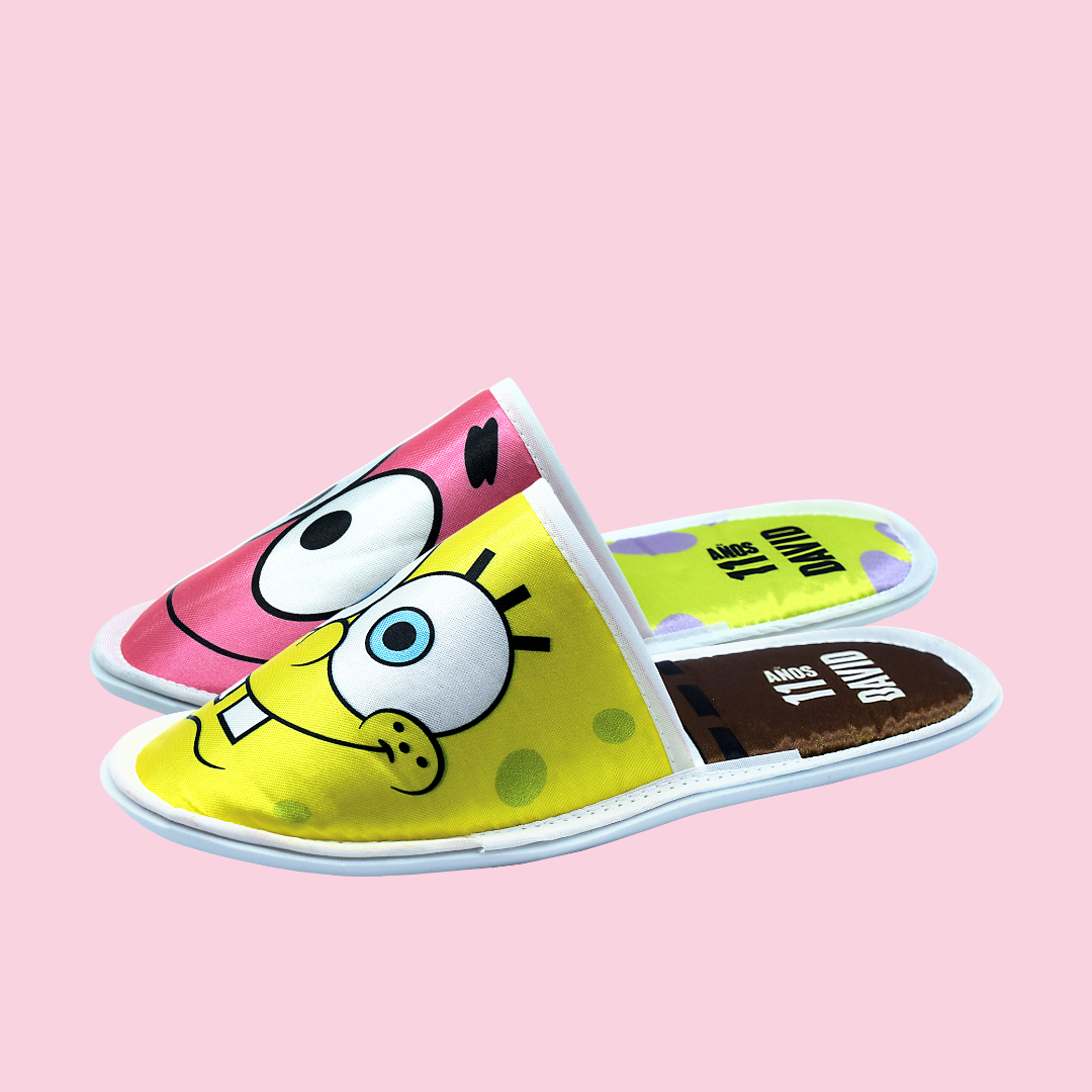 Pantuflas infantil Bob Esponja