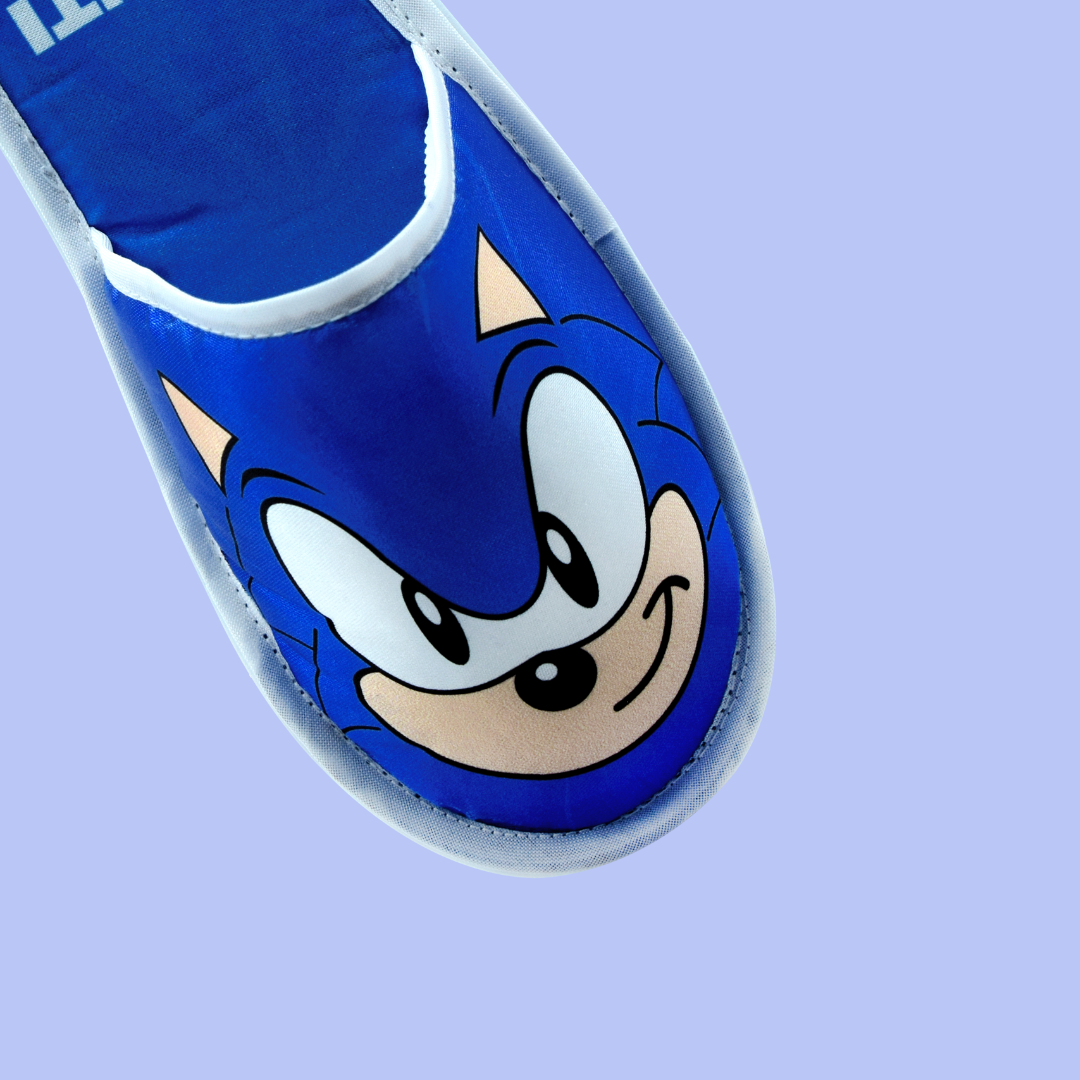 Pantuflas infantil Sonic