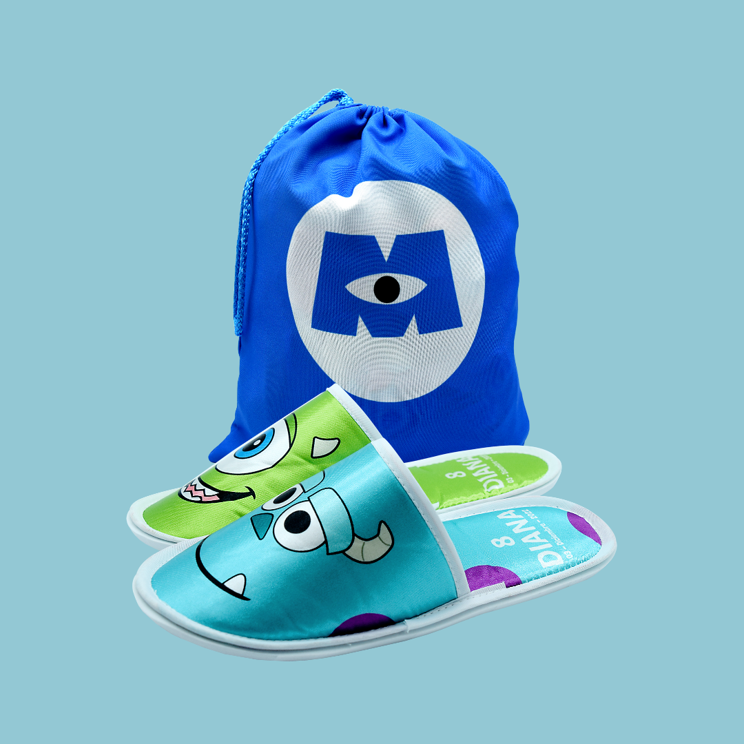 Pantuflas infantil con dulcero Monster INC