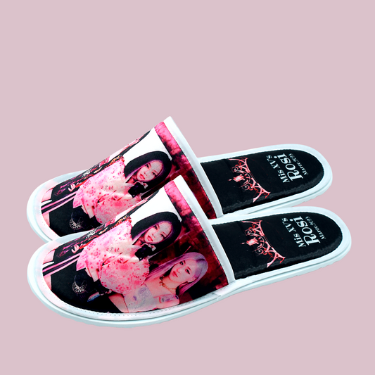 Pantuflas XV Black Pink